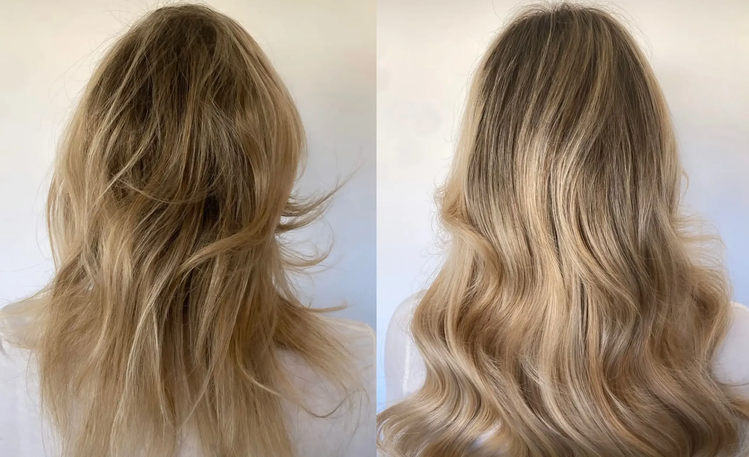Before and After Hair